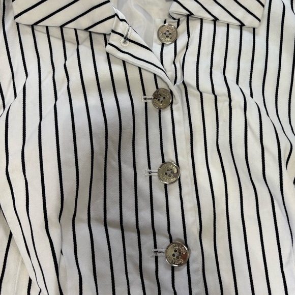 Chaps Plus Size Striped Blazer - Picture 11 of 11